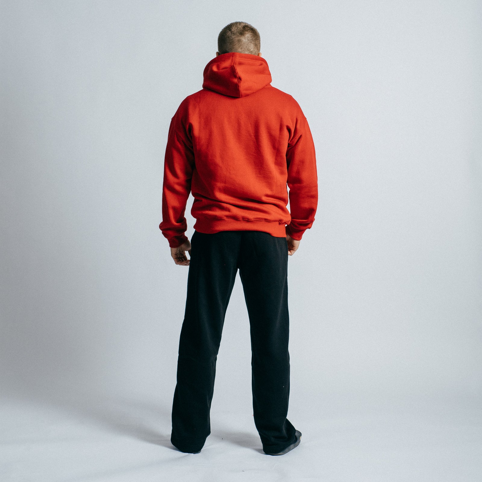 Zipper hoodie "Crest" (Red)