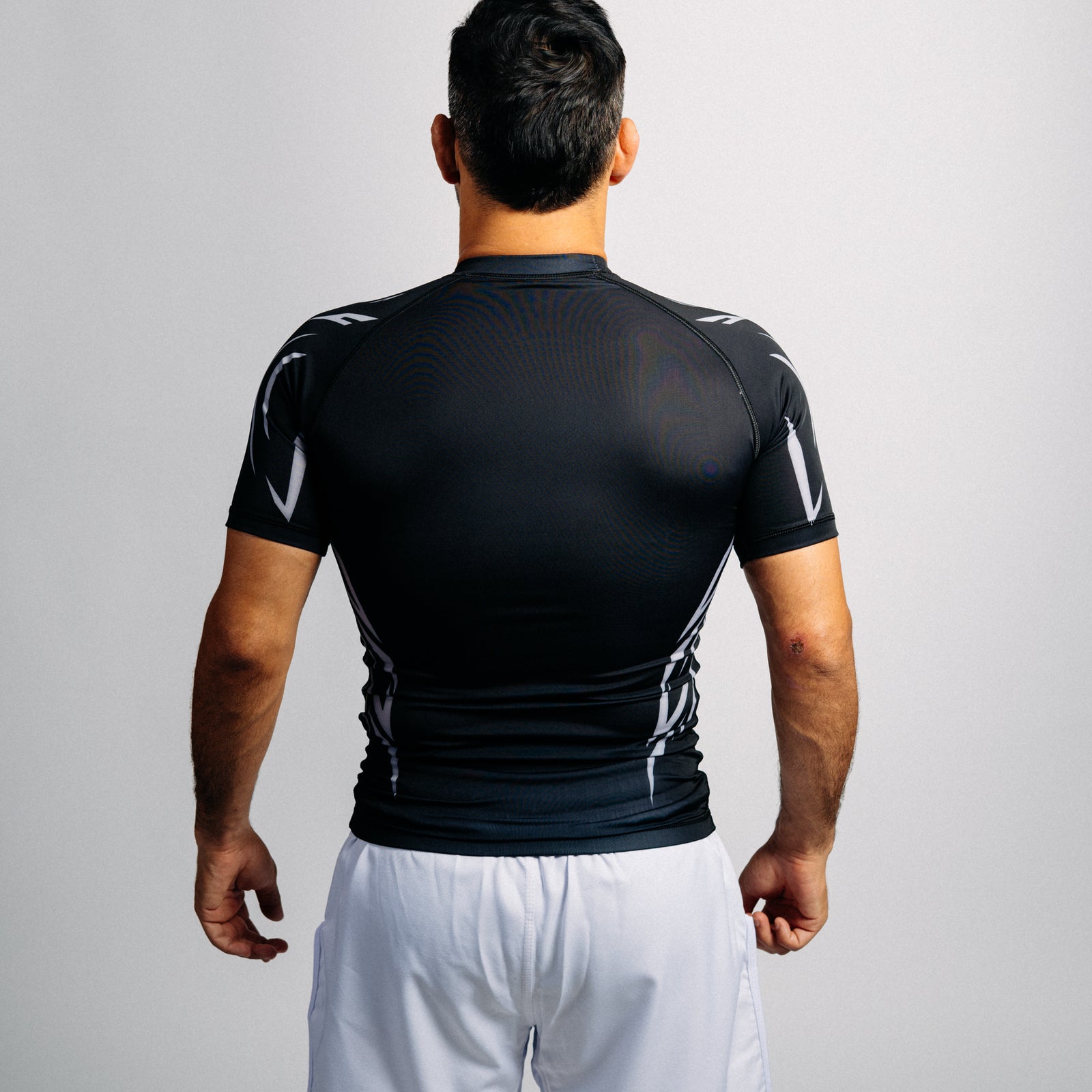 Rash guard "GOAT" svart (lång)