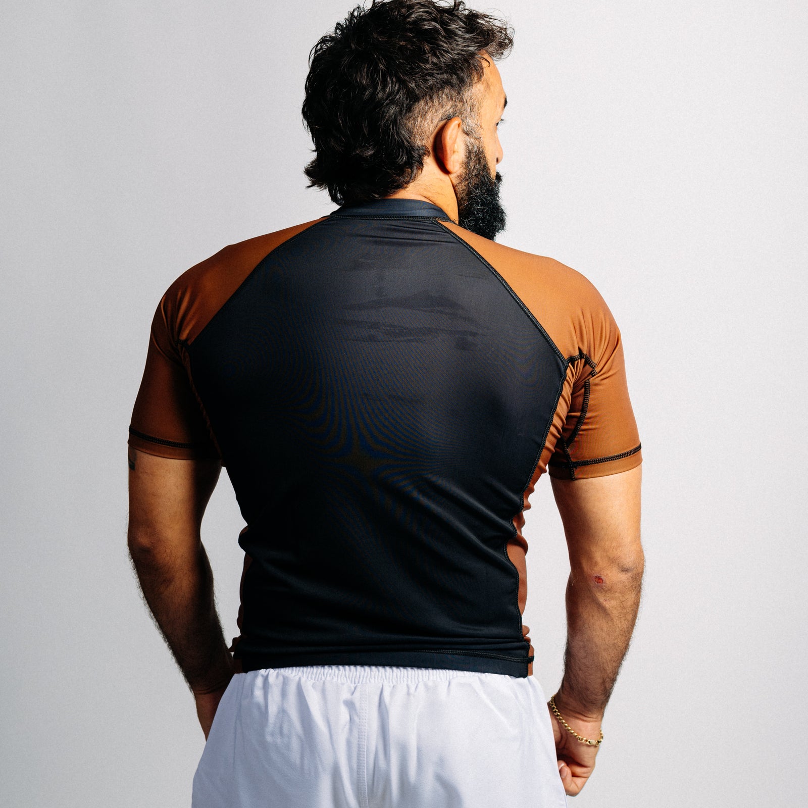 Rash guard blå "C" (lång)