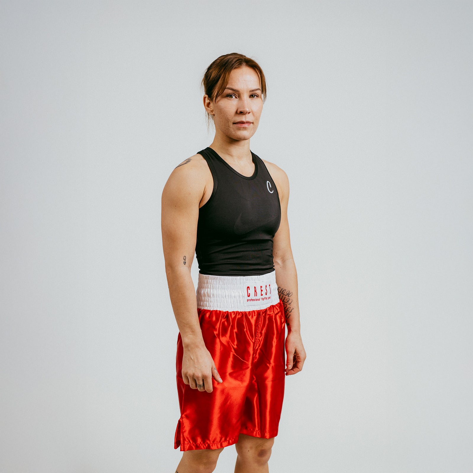 Boxing shorts "C R E S T"