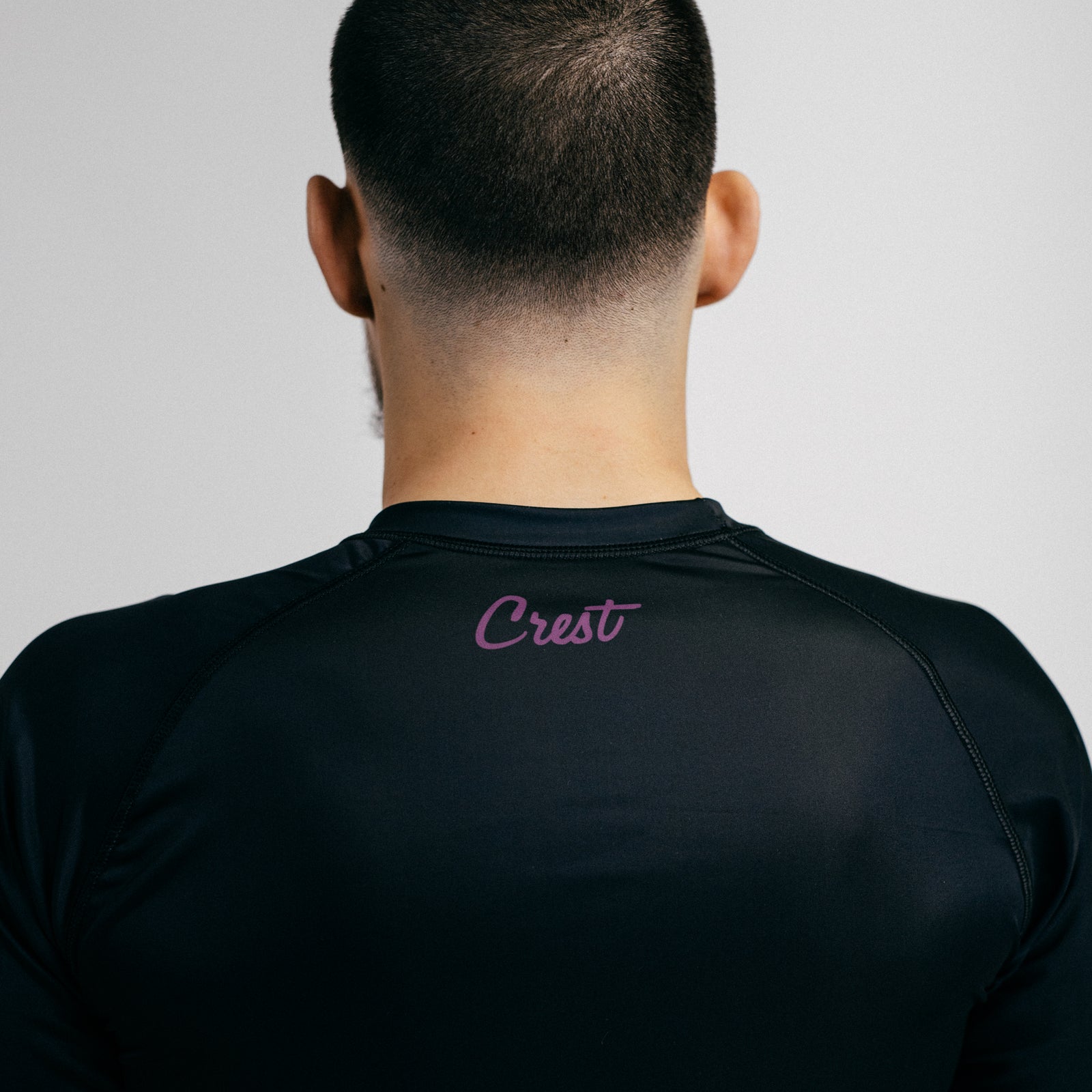 Rash Guard "GOAT" Purple / Black (short)