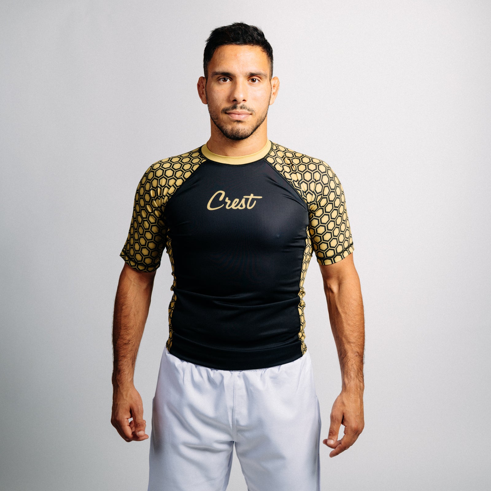 Rash guard "GOAT" svart (lång)