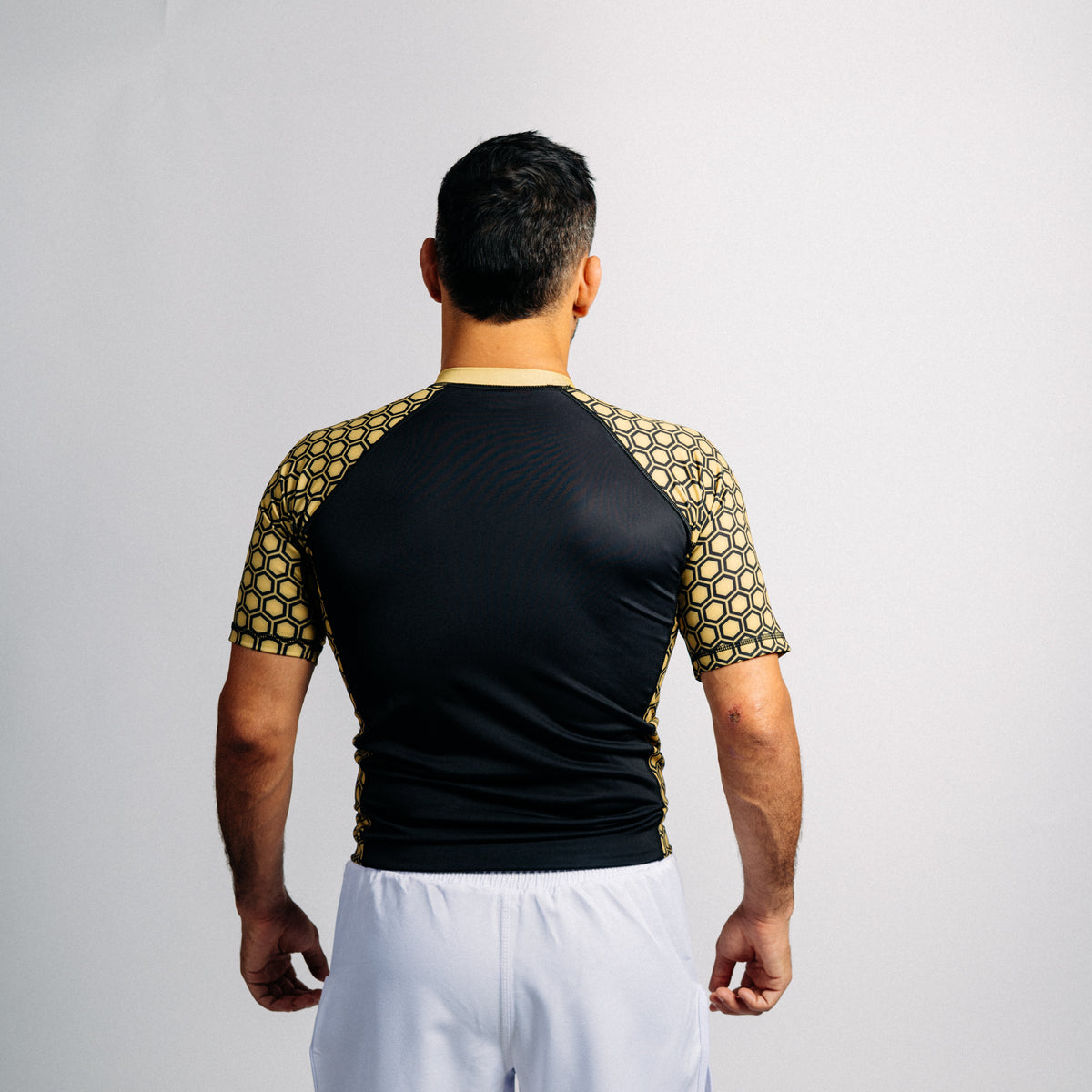 Rash guard "GOAT" svart (lång)