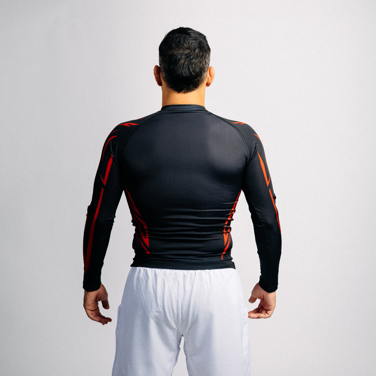 Rash guard "GOAT" svart (lång)