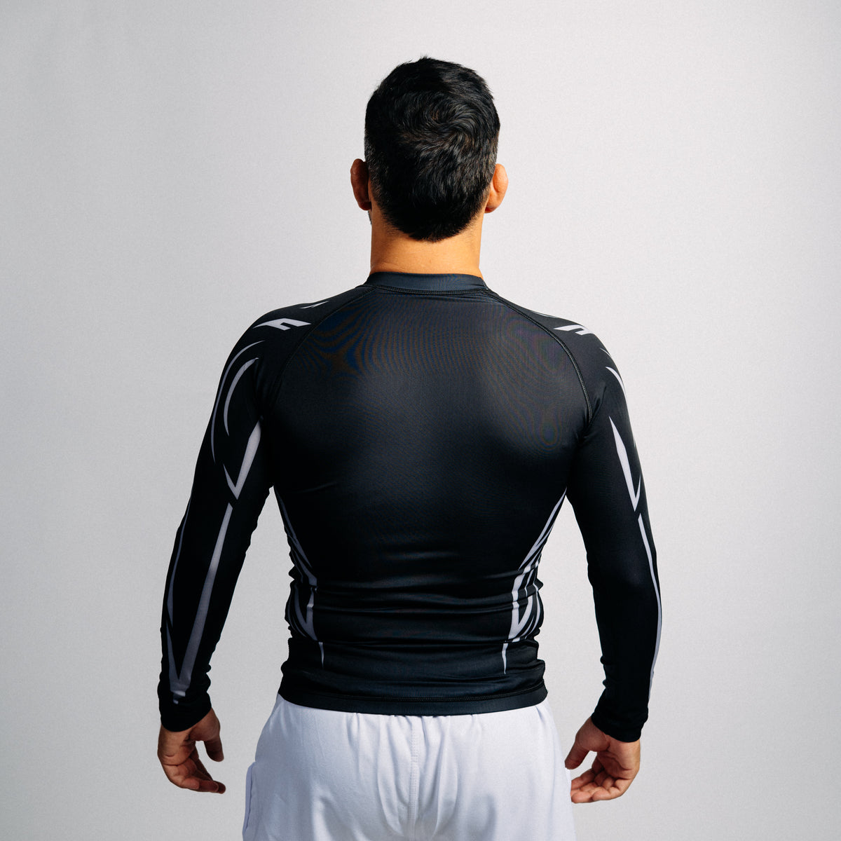 Rash guard "GOAT" svart (lång)