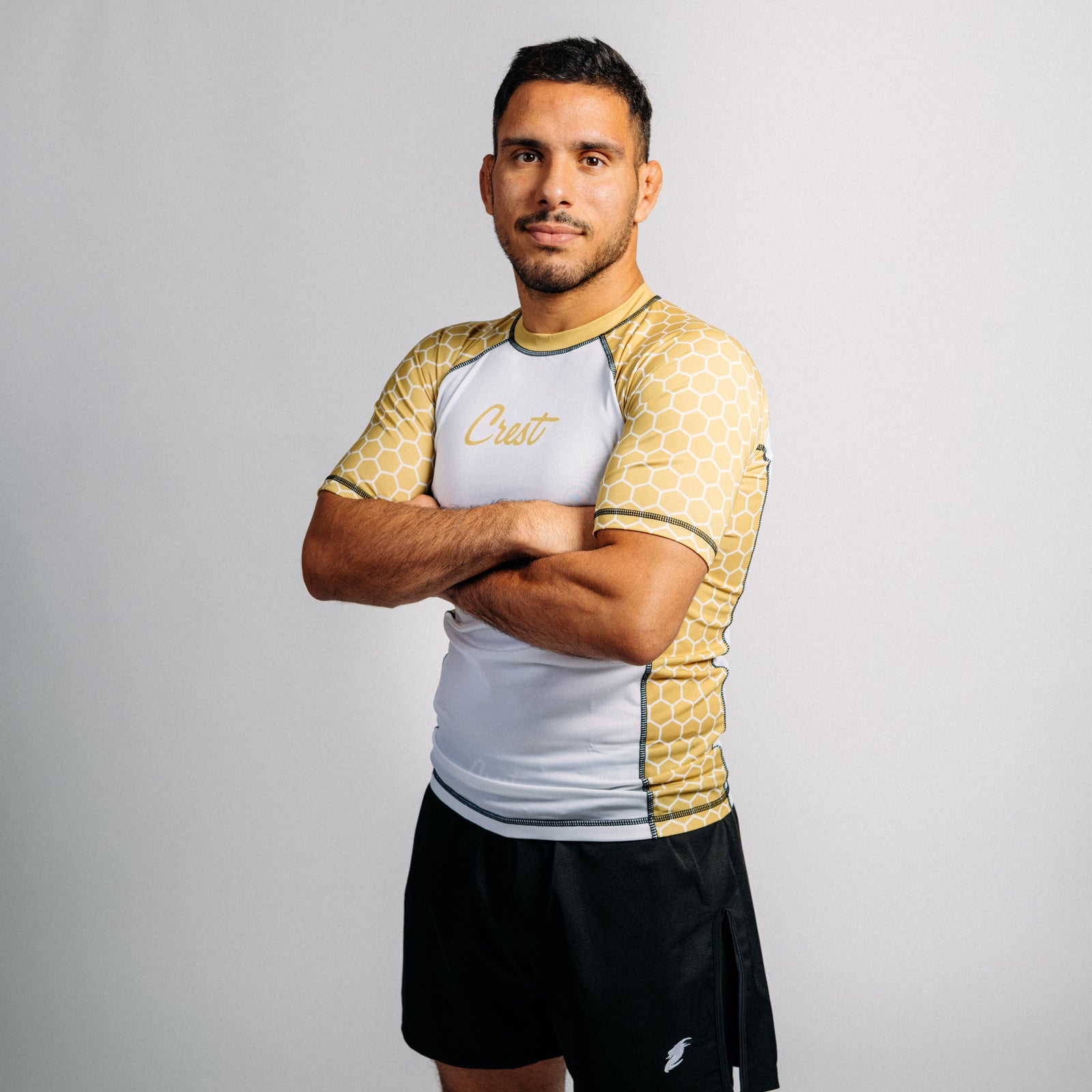 Rash guard "GOAT" svart (lång)