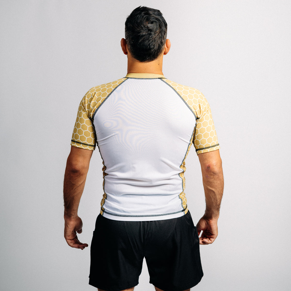 Rash guard "GOAT" svart (lång)