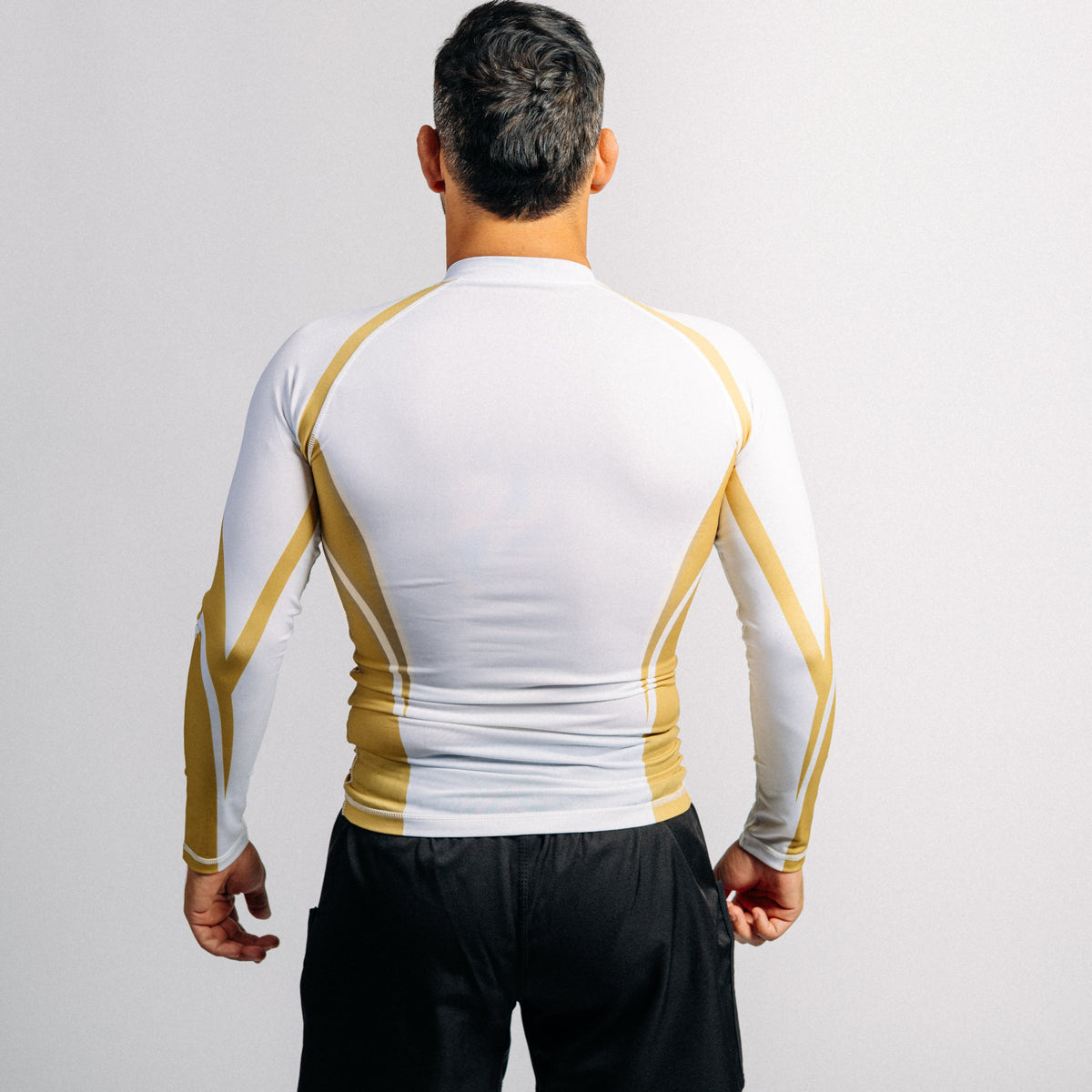 Rash guard "GOAT" svart (lång)