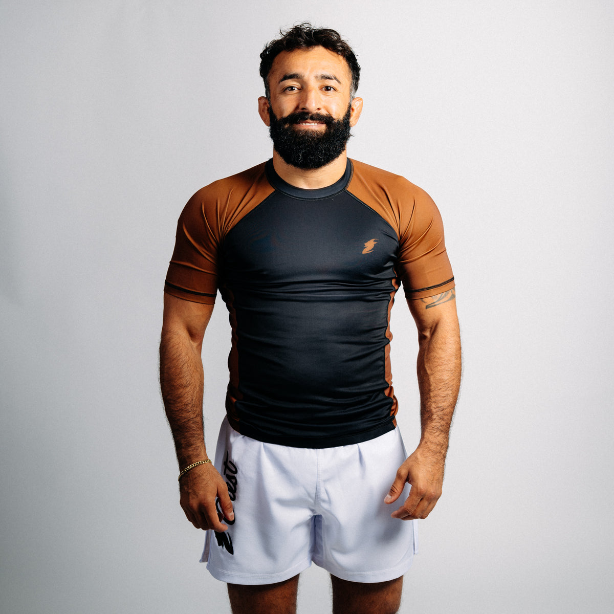 Rash guard blå "C" (lång)