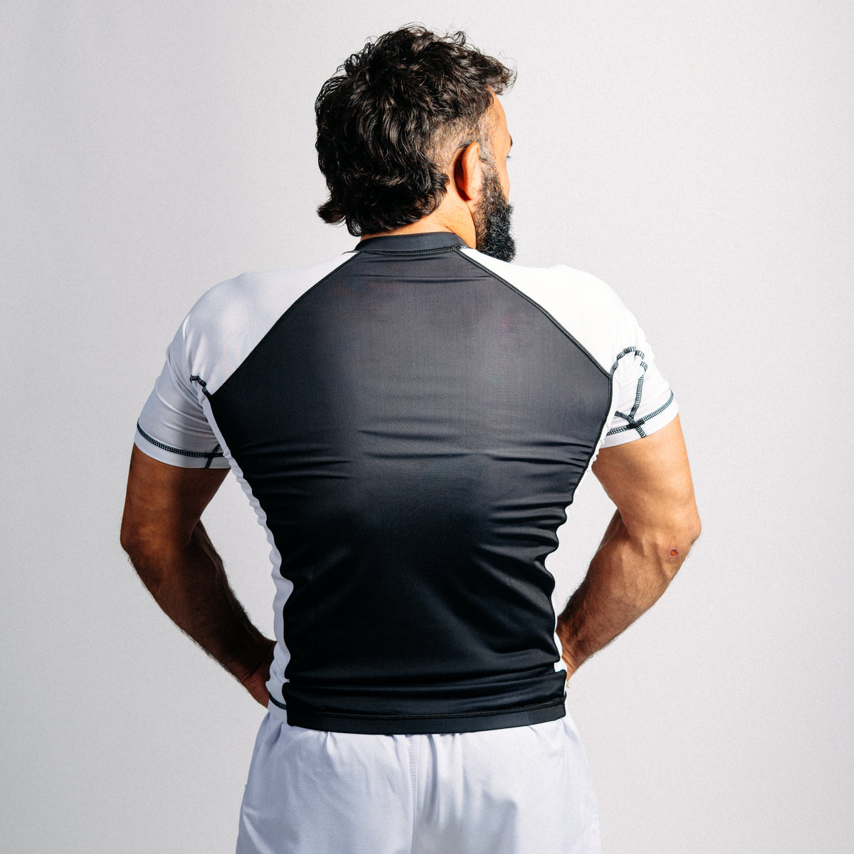 Rash guard blå "C" (lång)