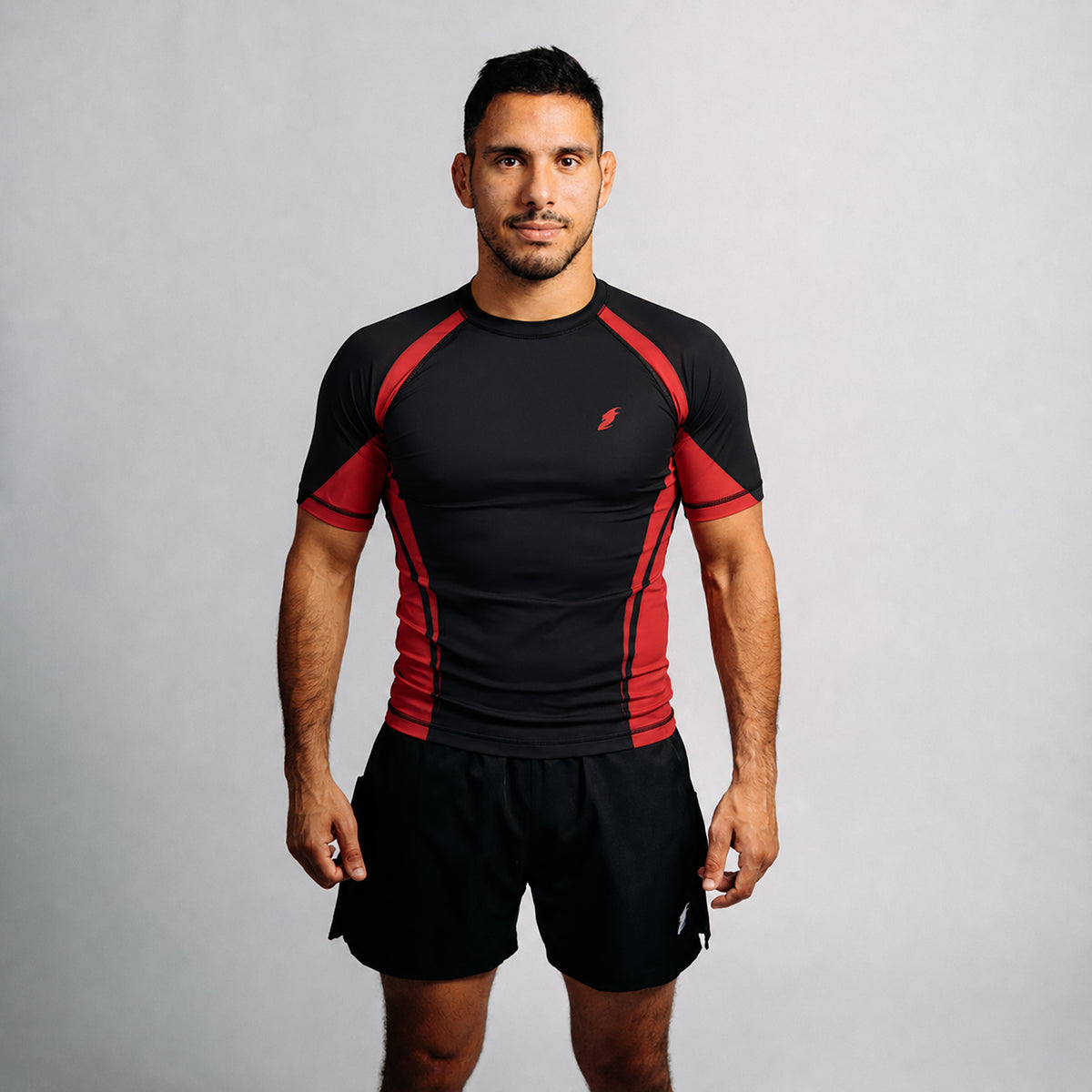 Rash guard "GOAT" svart (lång)