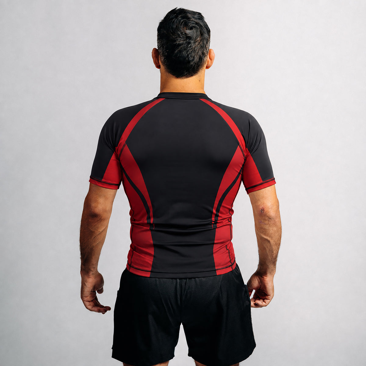 Rash guard "GOAT" svart (lång)