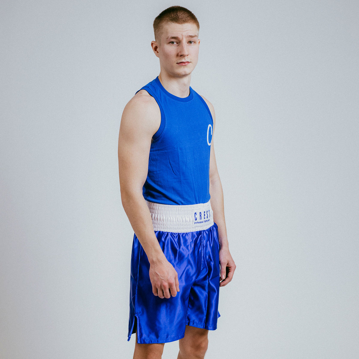 Boxing shirt "C" - blue
