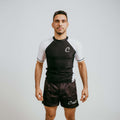 Rash guard vit "C" (kort)