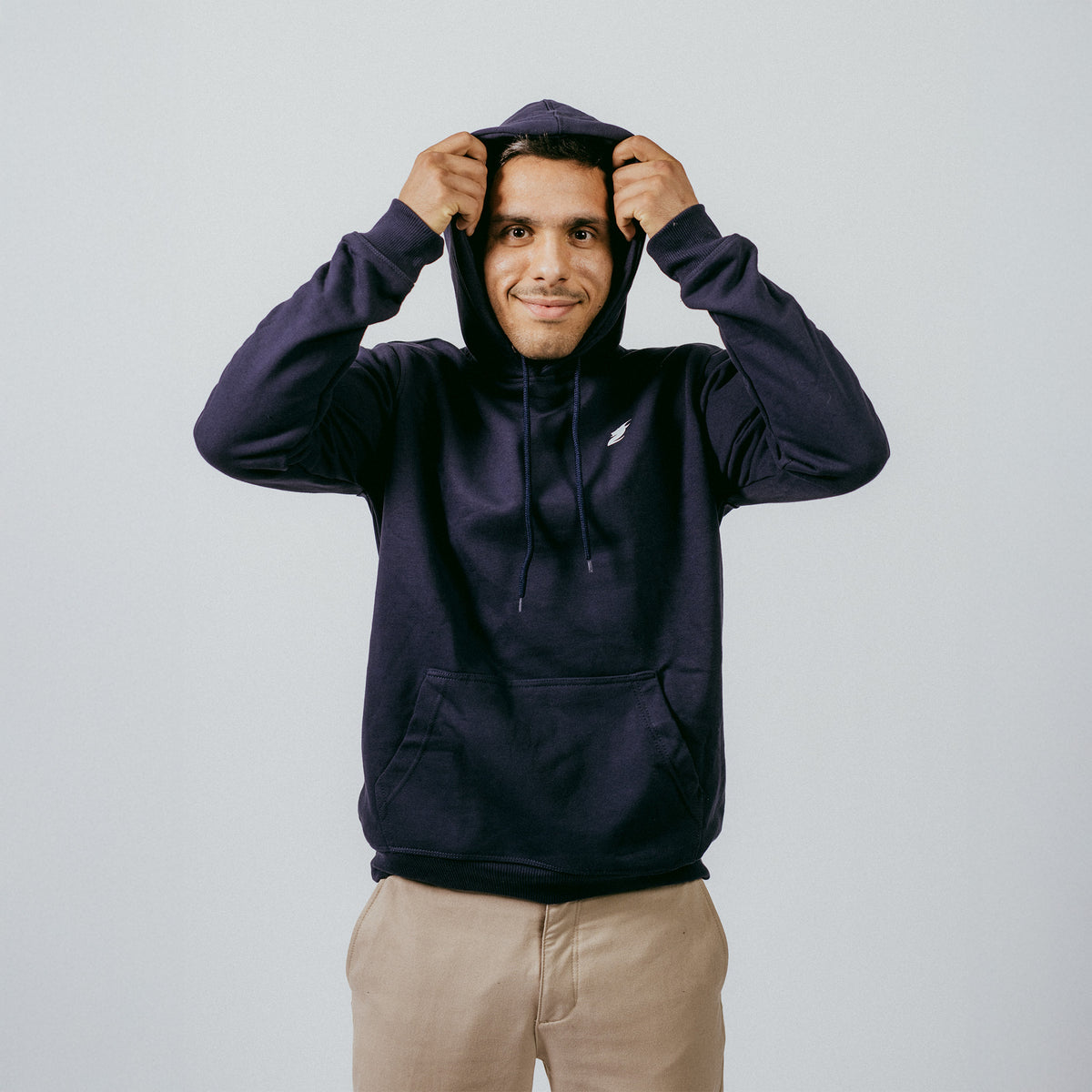 Crest’s hoodie - Goat Muay Thai (Dark Blue)