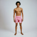 Shorts "C R E S T" - Rosa