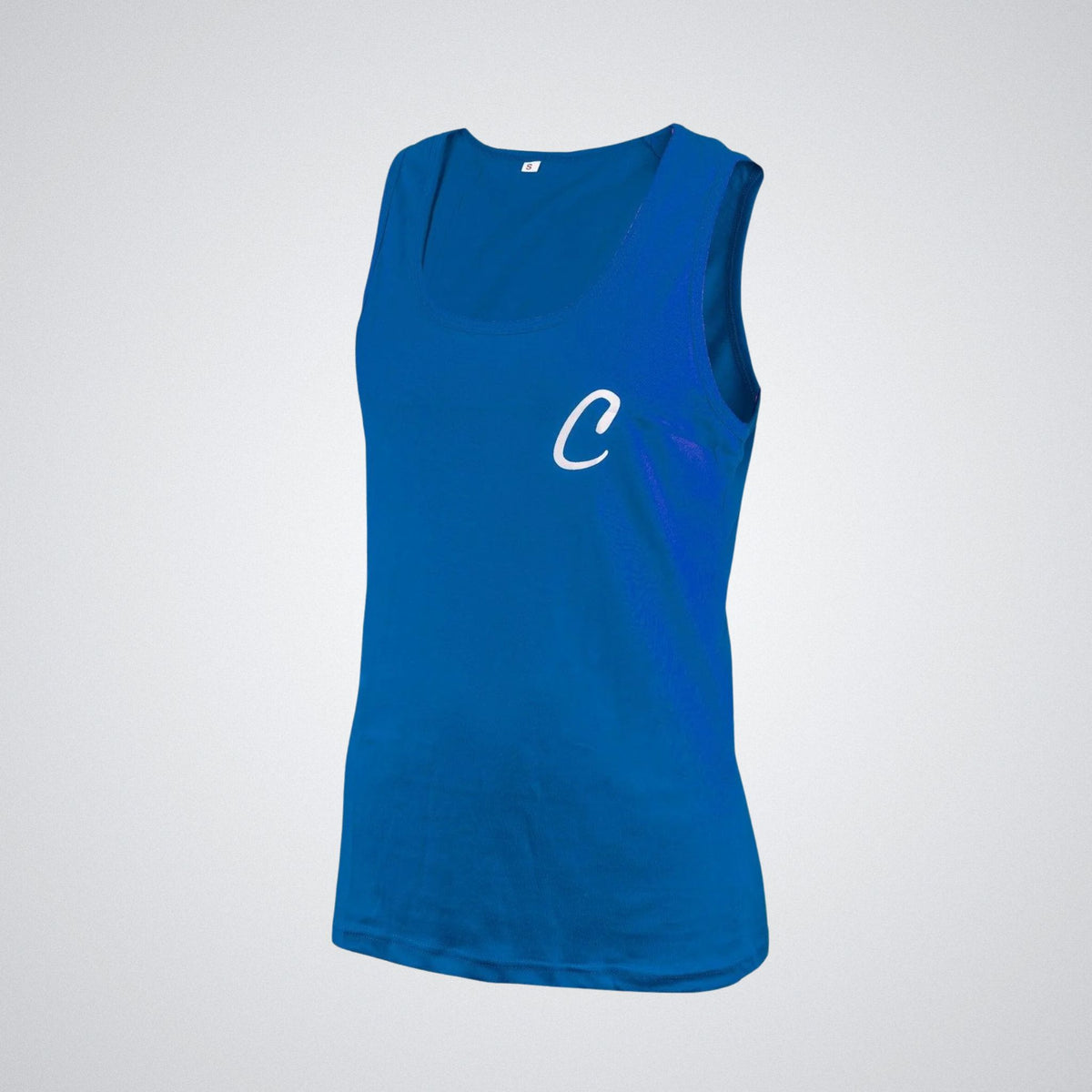 Crest Tank Top "C" - Open neck