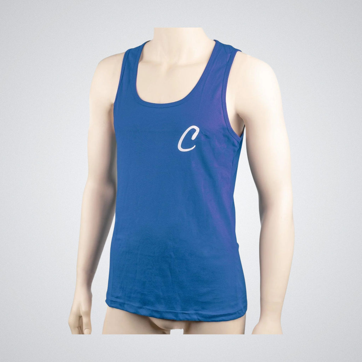 Crest Tank Top "C" - Open neck