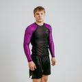Rash guard lila "C" (lång)