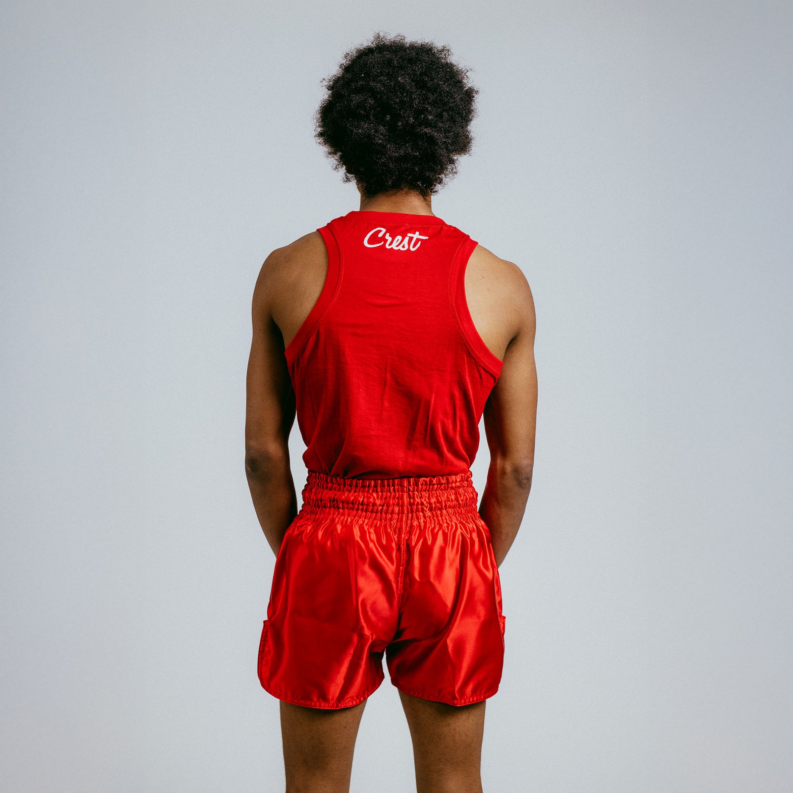 Shorts "C R E S T" - Red