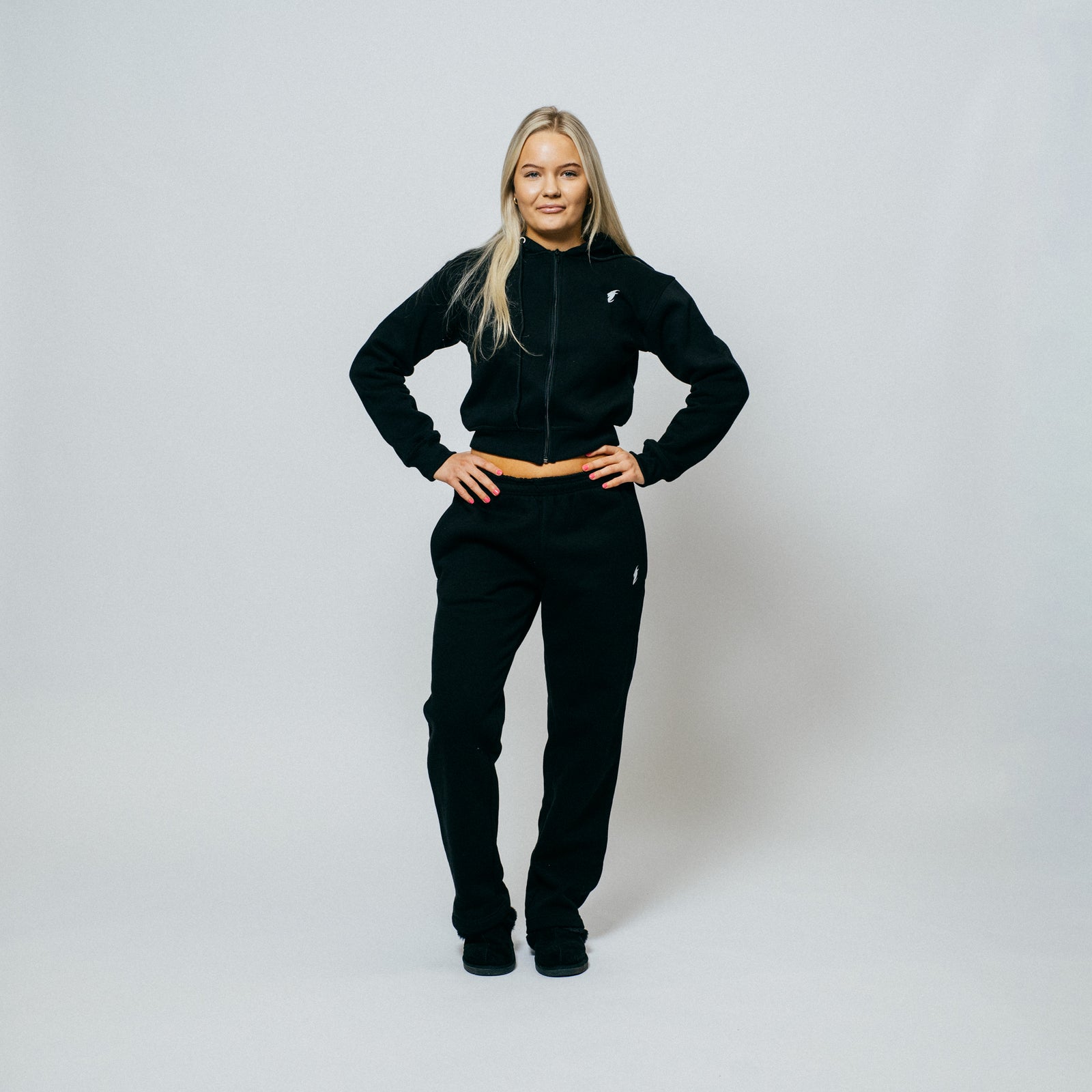 Crest "GOAT" Women's Sweatpants (Black)