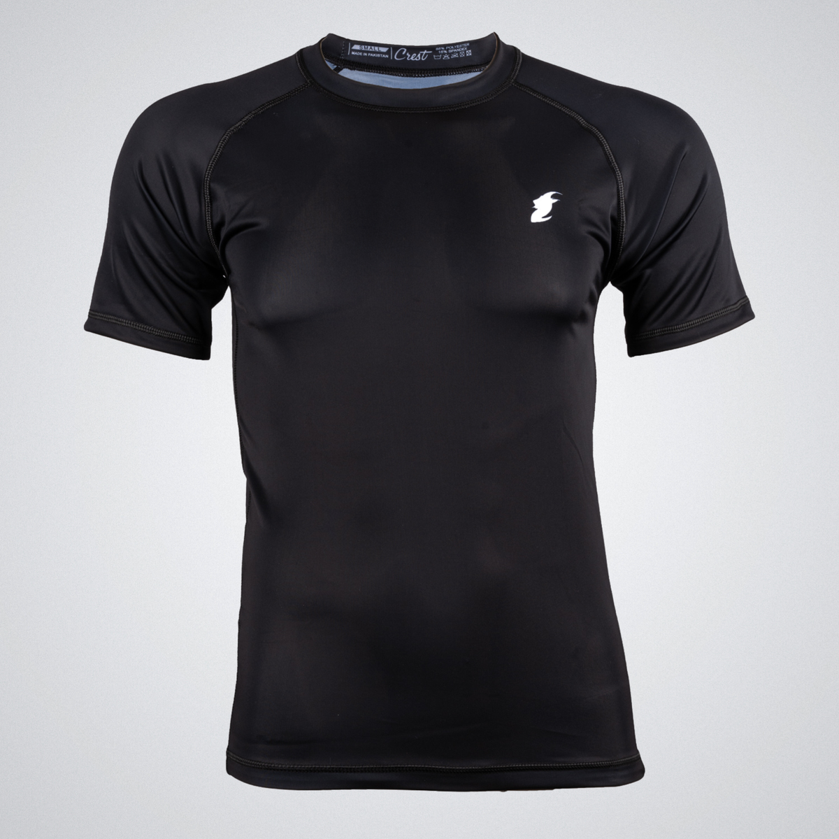 Rash Guard "GOAT" Black (short)