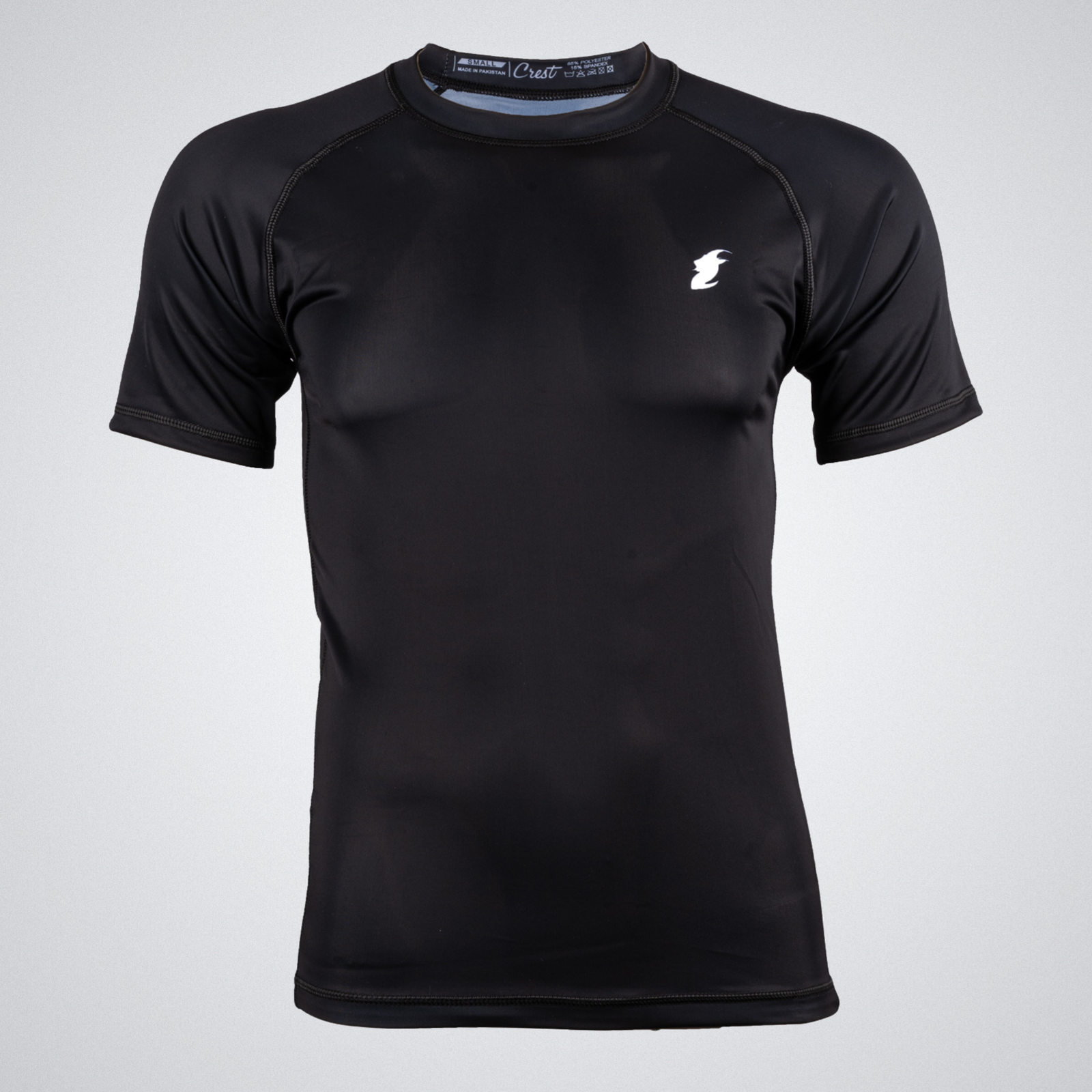 Rash Guard "GOAT" Black (short)